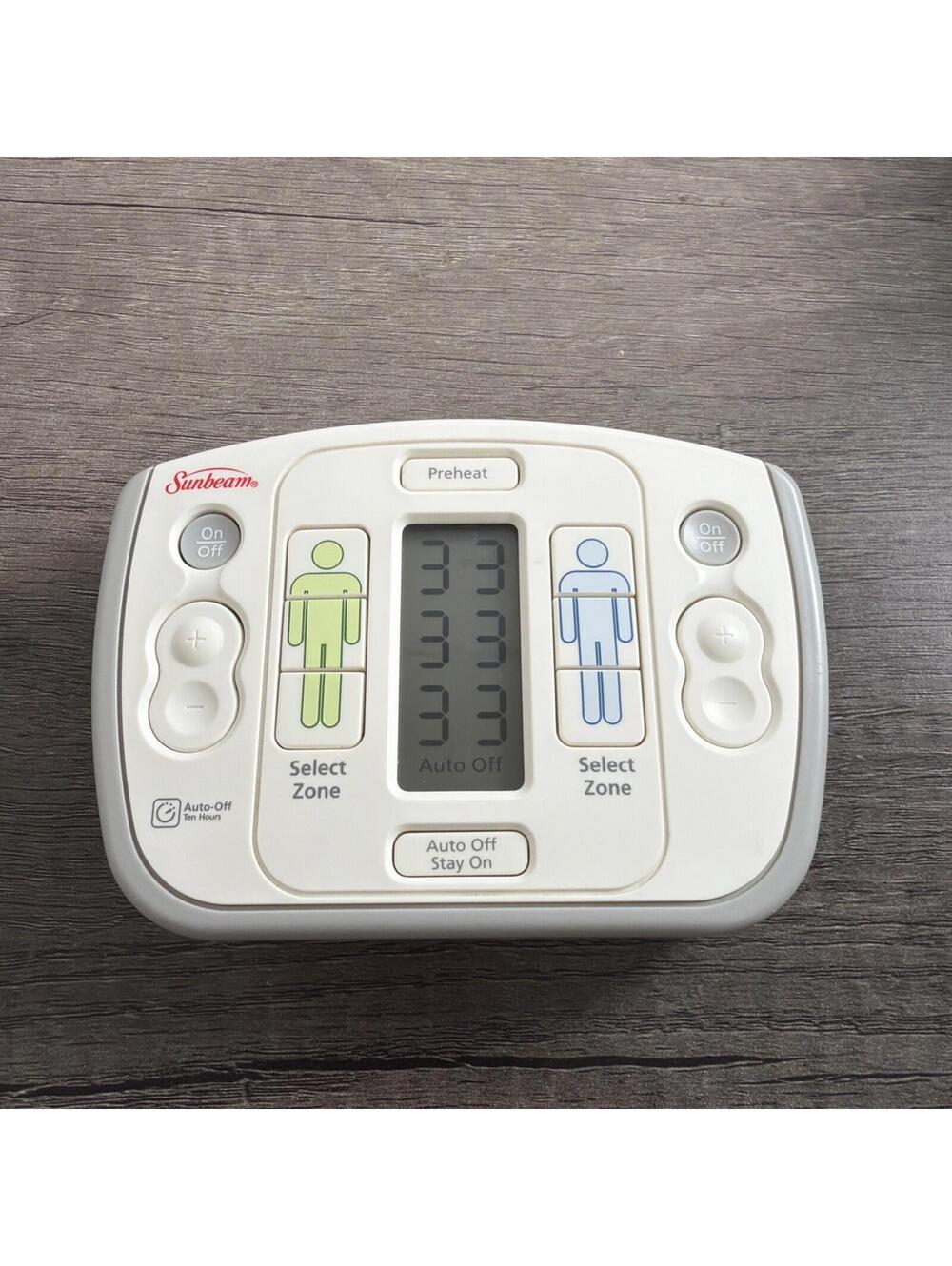 Sunbeam L85KQR Wireless Remote OEM Dual Zone Controller Only Tested Works